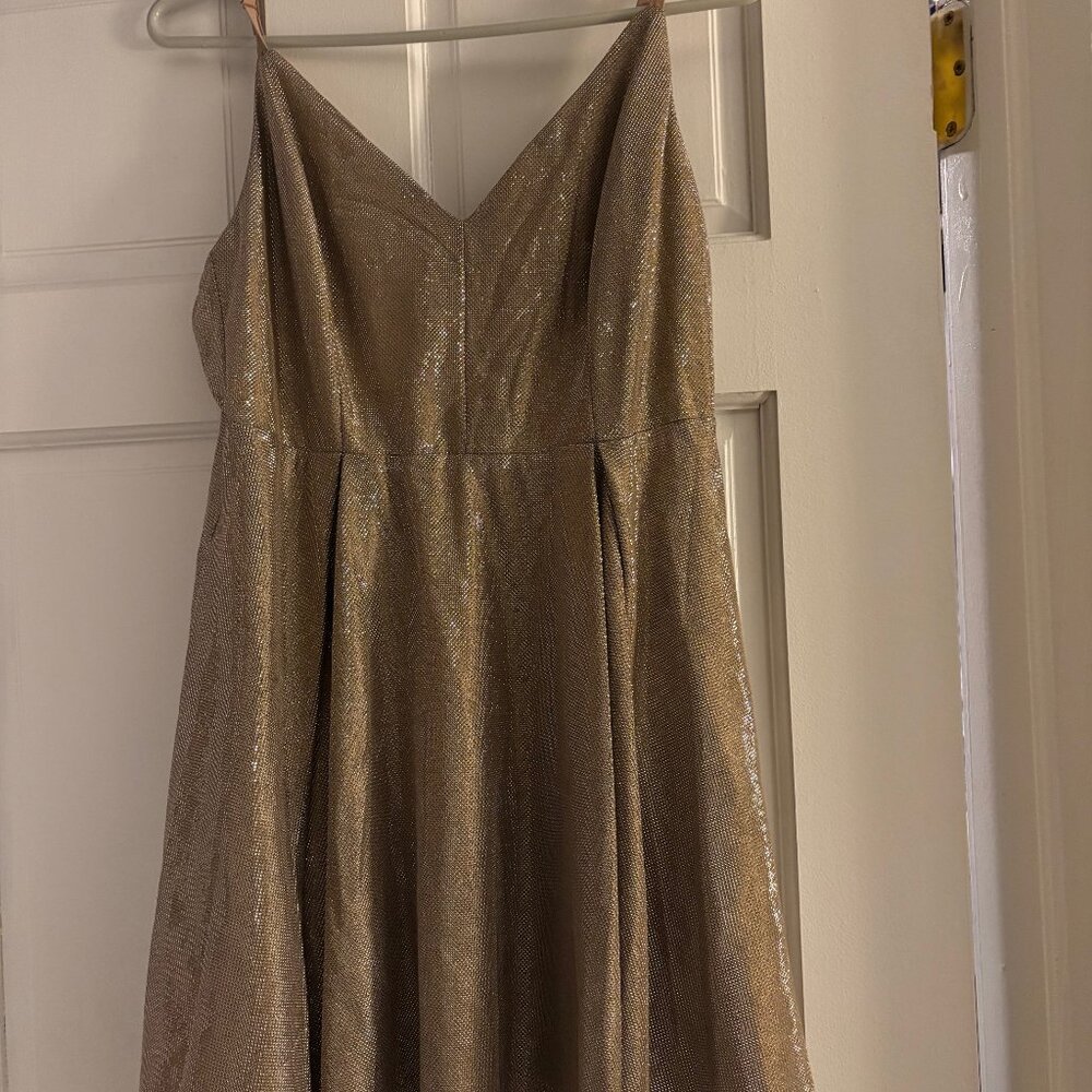 Gold Lulu Dress NWT